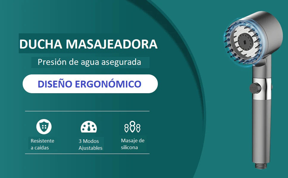 EcoSpa™ Ducha Masajeadora de Alta Presión